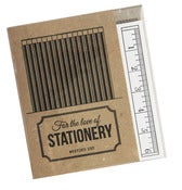 Image of Letterpressed Noteset - For The Love Of Stationery