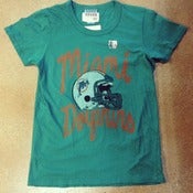 Image of Women's Junk Food Miami Dolphins Tee