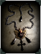 Image of Mariposa de Metal Pendant~!