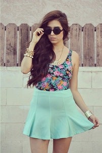 Image of Skater Skirt - Mint