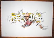 Image of “Black book Sketch #25” (Colour Edition of 15)