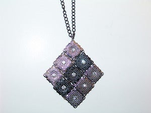 Image of Diamond Mesh Necklace