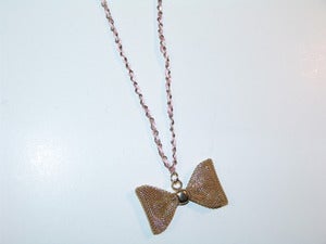 Image of Princess Bow Necklace