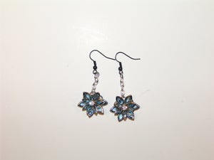 Image of Jeweled Flower Earrings