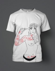 Image of Screwed and Tattooed [white]