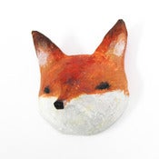 Image of  Paper Mâché Head - FOX