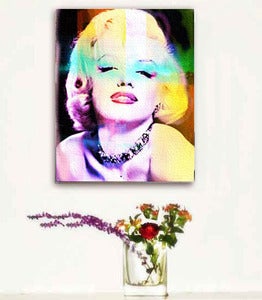 Image of ♥Retro Pop Art Canvas-Marilyn Monroe♥