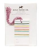 Image of Rifle Paper Happy Stripe Gift Tags