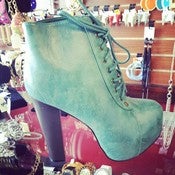 Image of Sea Green Booties 