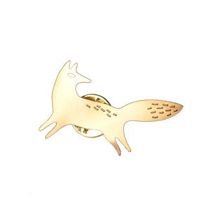 Image of WOLF pin's by Lucille Michieli
