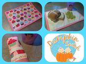 Image of Travel placemat Cupcakes