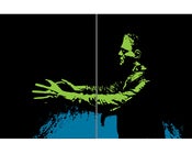 Image of frankenstein and his arms painting