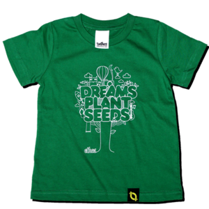 Image of Dreams Plant Seeds - Green Kids T-shirt
