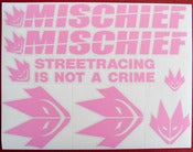Image of Mischief Sticker Sheet - Regular Color