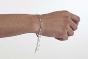 Image of TELFAR Logo Charm Bracelet