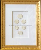 Image of In stock: special spring collection of framed intaglios, design as seen (4)