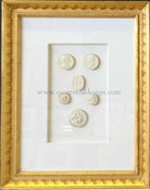 Image of In stock: special spring collection of framed intaglios, design as seen (3)