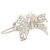 Image of Flower Bow Hair Clip
