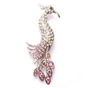 Image of Peacock Brooch