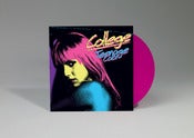 Image of COLLEGE 'teenage color' Neon Pink Vinyl Ltd edition LP 