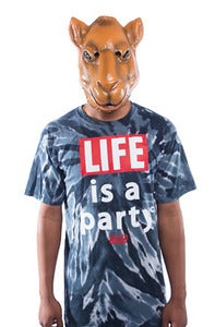 Image of Life is a Party Tee - Tie Dye