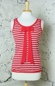 Image of Tulle Sailor's Knot Top