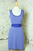 Image of Tulle Tide Over Tank Dress: Navy