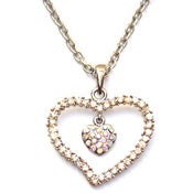 Image of Double Heart Necklace