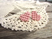 Image of Waffle Earrings