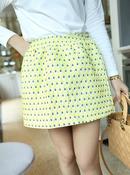 Image of Peacock Skater Skirt 