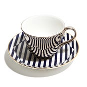 Image of Richard Brendon: Warp cup and saucer
