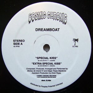 Image of DREAMBOAT & TOM NOBLE / SPECIAL KISS / COSMIC CHRONIC 12"