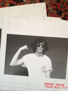 Image of SAUNA YOUTH - 'FALSE JESII PT. II' (STATIC SHOCK 7")
