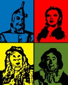 Image of wizard of oz paintings
