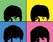 Image of beatles paintings, the second