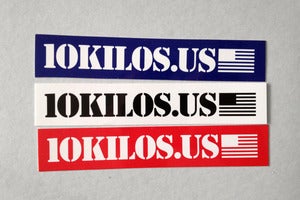 Image of 10KILOS.US Sticker pack (3)