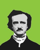 Image of edgar allan poe magnet