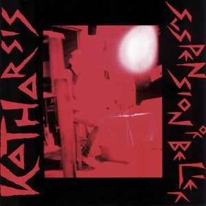 Image of Katharsis - Suspension Of Belief LP (dsr070LP) - 300 copies - red vinyl - first pressing
