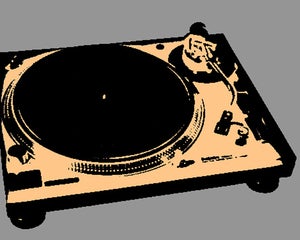 Image of turntable magnet