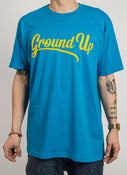 Image of Ground Up Script T (Turquoise)
