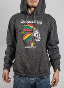 Image of Ground Up Chiefin' Spring Hoodie (Heather Black)