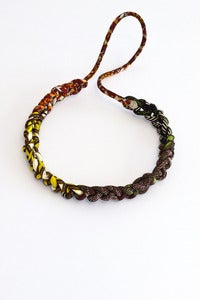 Image of Toubab fabric plaited necklace