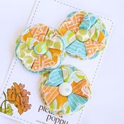 Image of set of 3 posy pins - 832