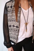 Image of Aztec Sheer Jacket