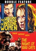 Image of BOTCHED RELEASE! EXORCISM'S DAUGHTER (aka HOUSE OF INSANE WOMEN) + NIGHT OF A 1,000 CATS
