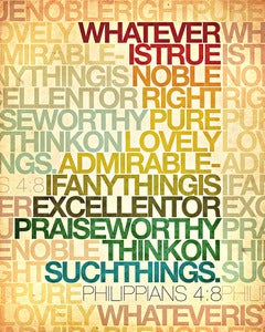 Image of Whatever is....Philippians 4:8