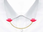 Image of Double Lips Collar Clips ♥ TEMPORARILY SOLD OUT