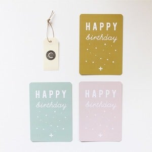 Image of Carte postale Happy birthday