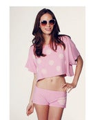 Image of Wildfox "Little Mermaid" Valley Girl Beach Tee