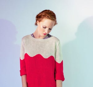 Image of Rose Wave Sweater